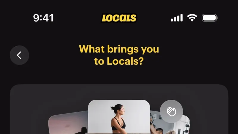 Select — Locals, Social UI