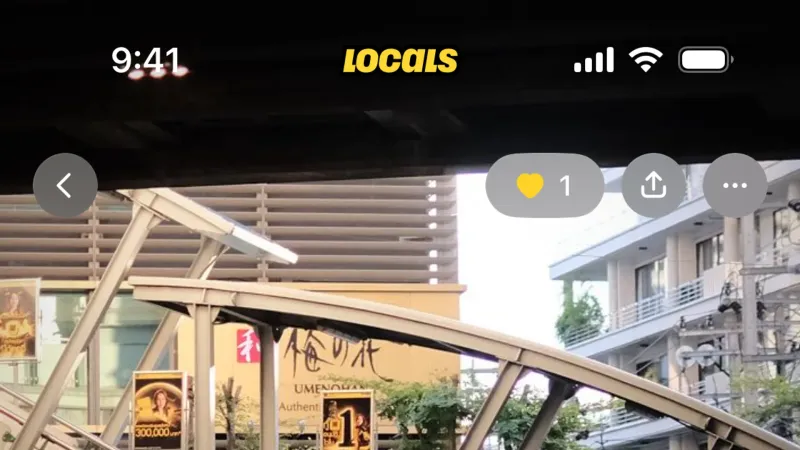 Like & Upvote — Locals, Social UI