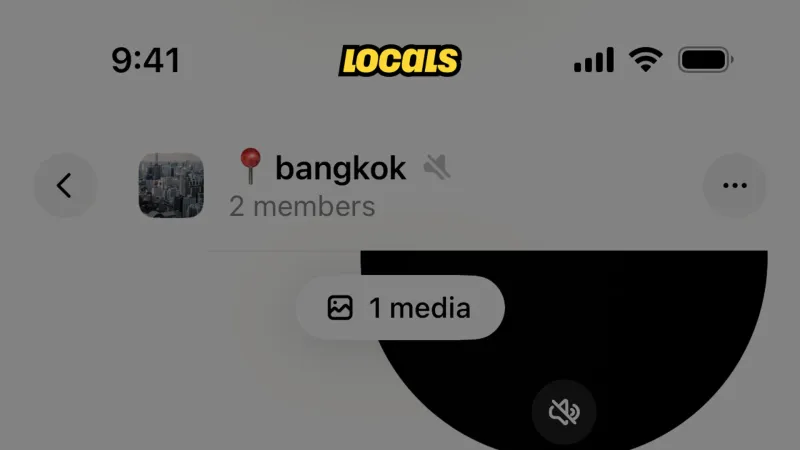 Delete — Locals, Social UI