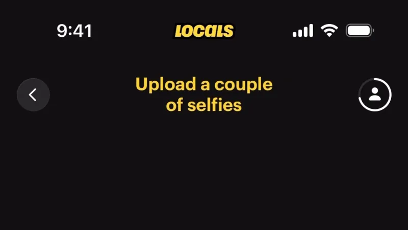 File Upload — Locals, Social UI