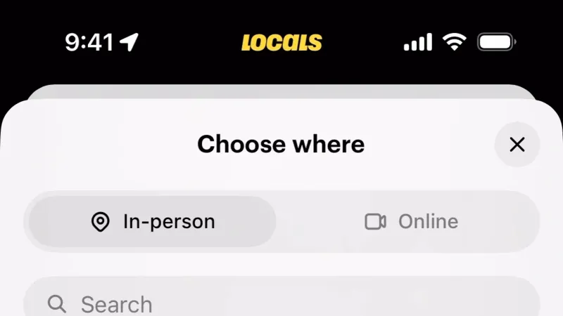Segmented Control — Locals, Social UI