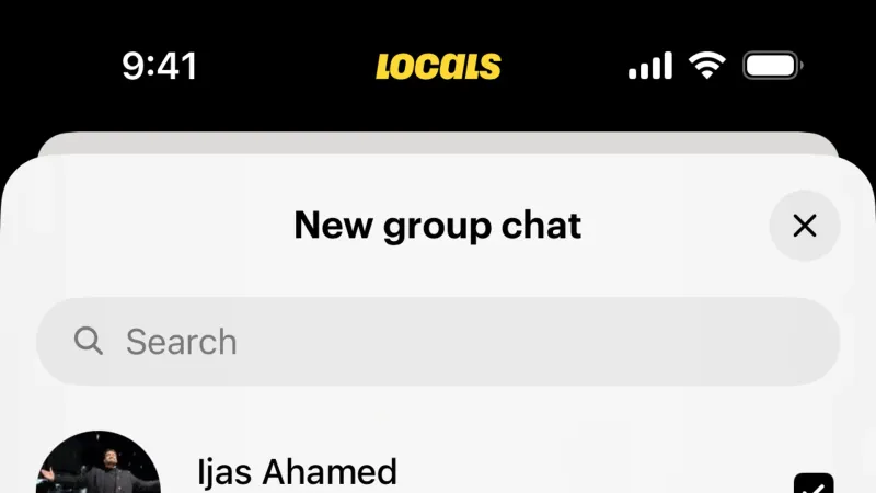 Checkbox — Locals, Social UI