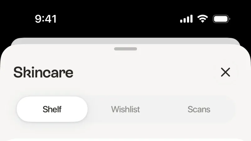 Segmented Control — Lovi, Design UI