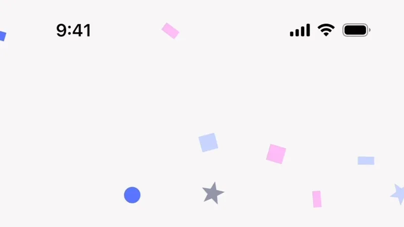 Confetti — Lovi, Design UI
