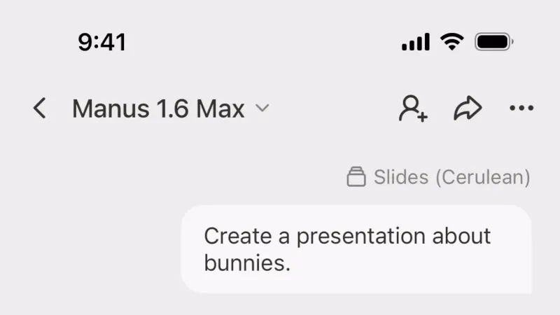 Loading — Manus, AI & ML UI