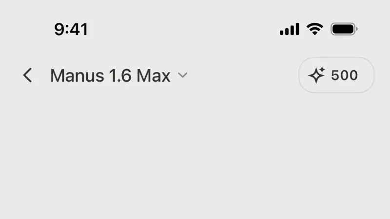 Chat Bot — Manus, AI & ML UI