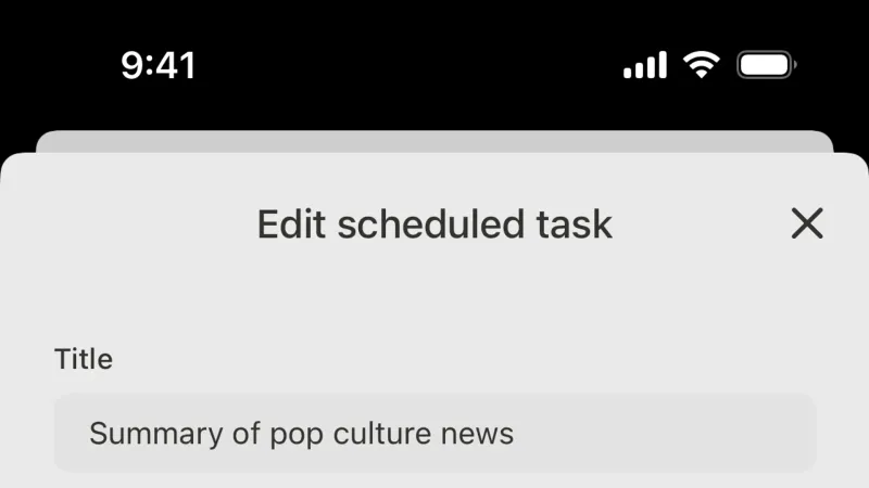 Dropdown Menu — Manus, AI & ML UI