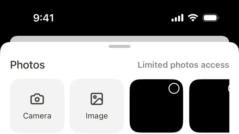 Action Option — Manus, AI & ML UI