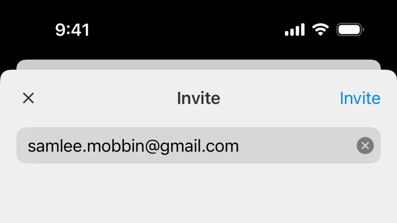 Invite Teammates — Manus, AI & ML UI