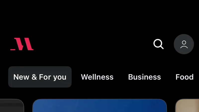 Toolbar — MasterClass, Education UI