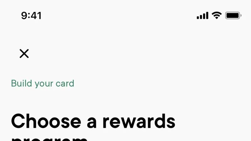 Card — Neo Financial, Fintech UI