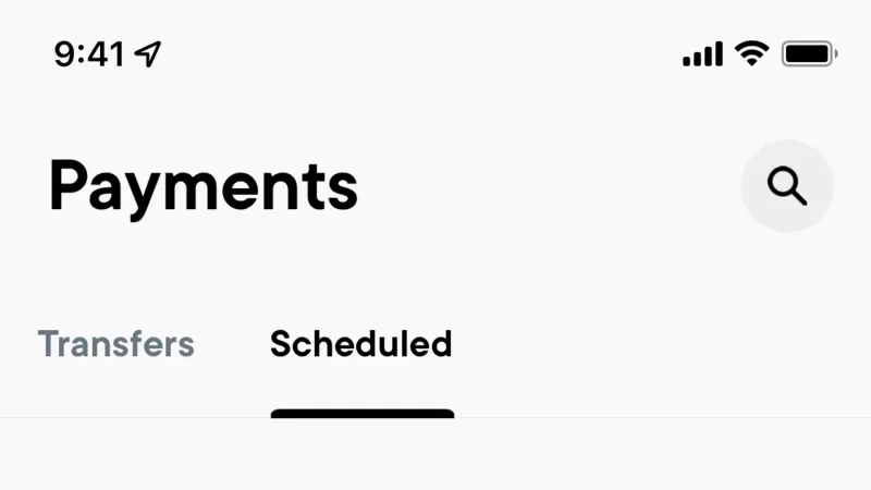 Empty State — Neo Financial, Fintech UI