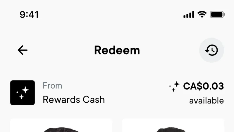 Gallery — Neo Financial, Fintech UI