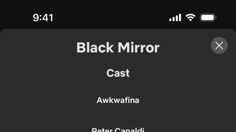 Other Content — Netflix, Entertainment UI