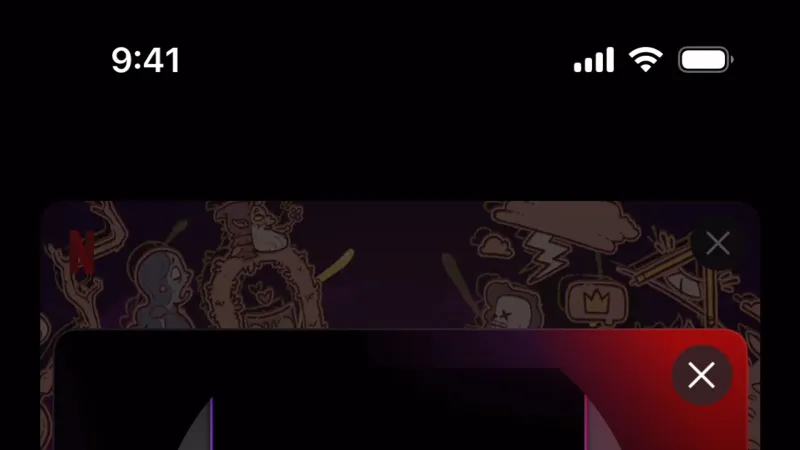 Dialog — Netflix, Entertainment UI