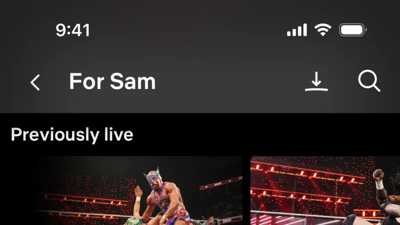 Date & Time — Netflix, Entertainment UI