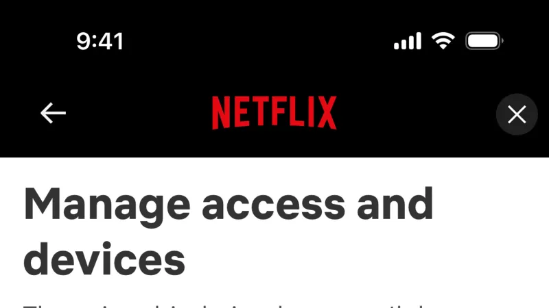 Date & Time — Netflix, Entertainment UI