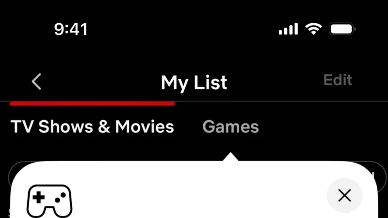 Guided Tour & Tutorial — Netflix, Entertainment UI