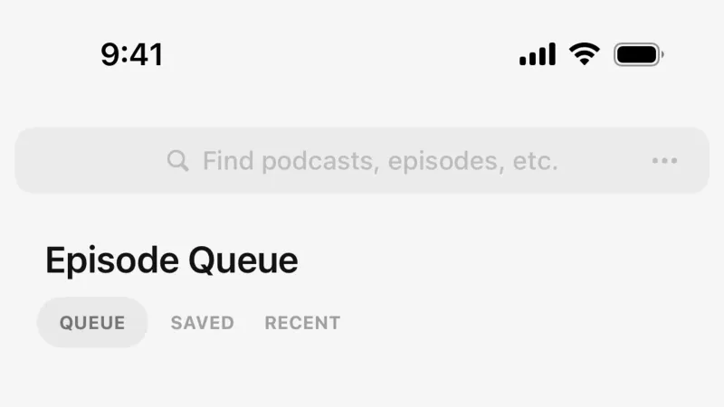 Bookmarks & Collections — Neuecast, Entertainment UI