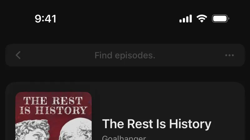 Dark Mode — Neuecast, Entertainment UI
