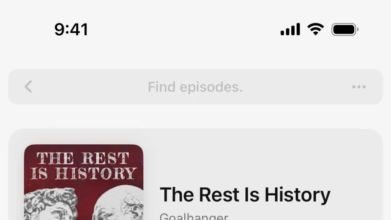 Timeline & History — Neuecast, Entertainment UI