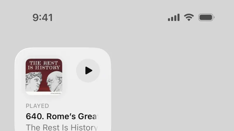Widgets — Neuecast, Entertainment UI