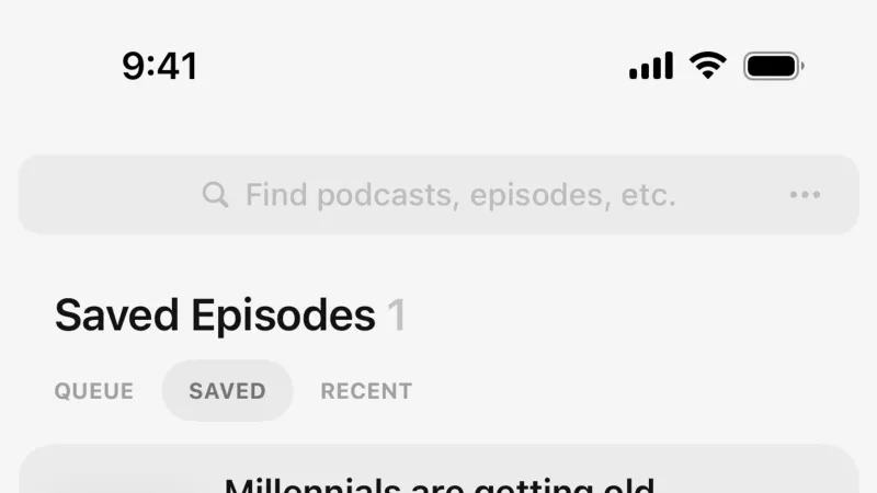Drawer — Neuecast, Entertainment UI