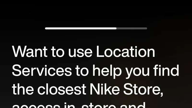 Permission — Nike, E-commerce UI