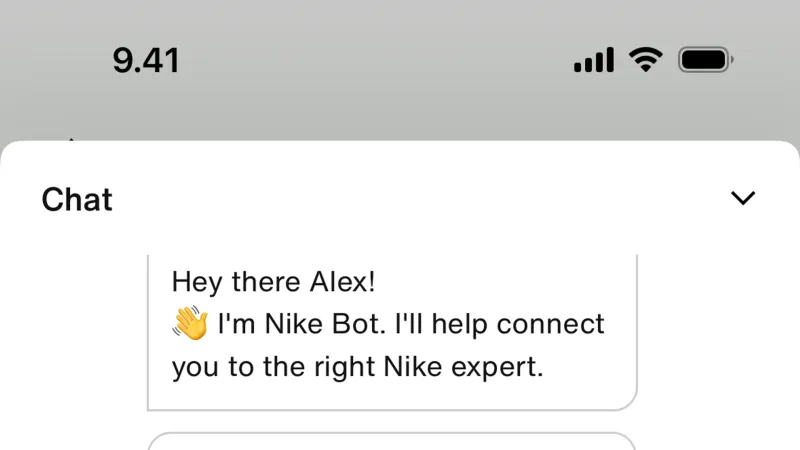 Loading — Nike, E-commerce UI