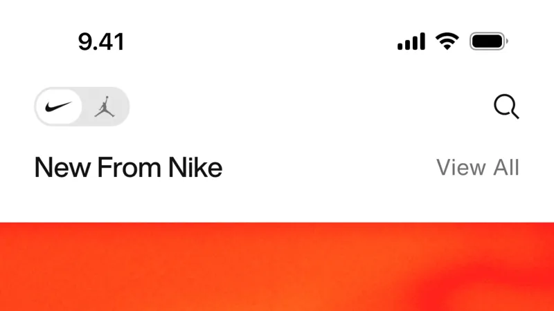 Promotions & Rewards — Nike, E-commerce UI