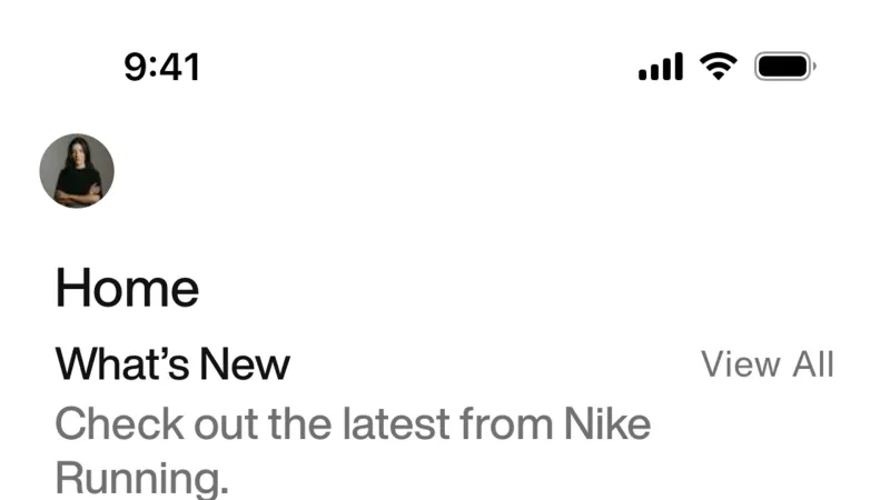 Nike Run Club — Home, скриншот 12/345