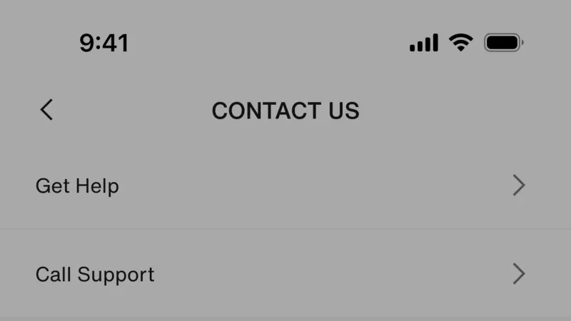 Help & Support — Nike Run Club, Health UI
