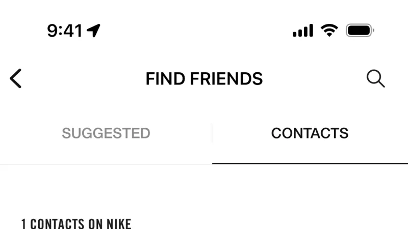 Avatar — Nike Run Club, Health UI
