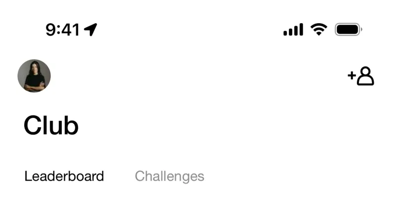 Avatar — Nike Run Club, Health UI