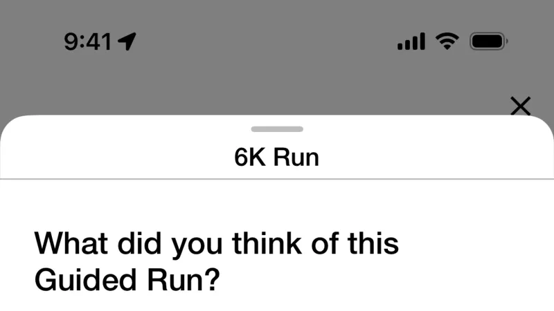 Chip — Nike Run Club, Health UI