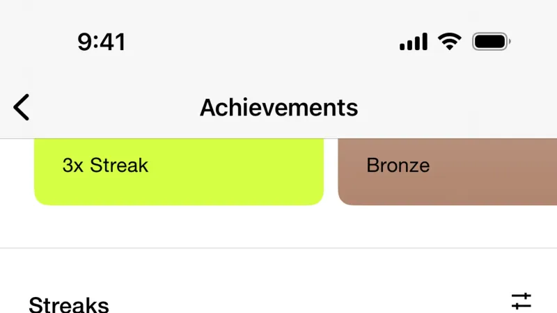 Status Dot — Nike Run Club, Health UI