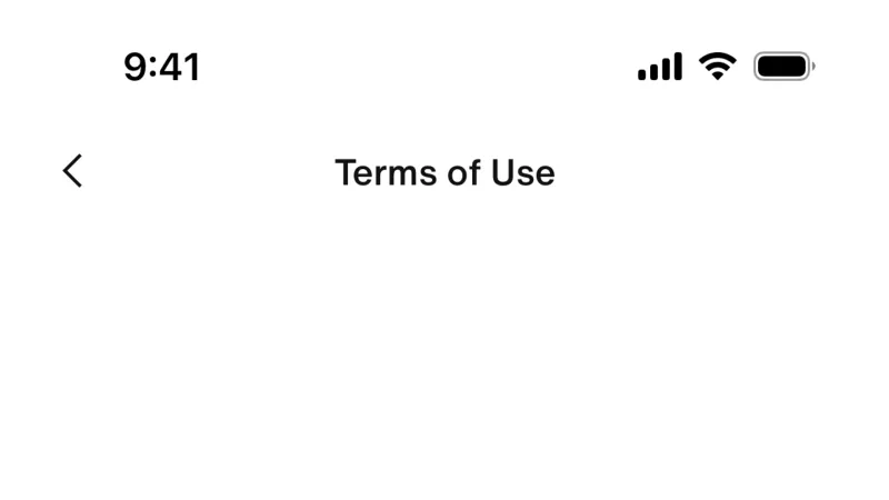 Terms & Conditions — Nike Run Club, Health UI