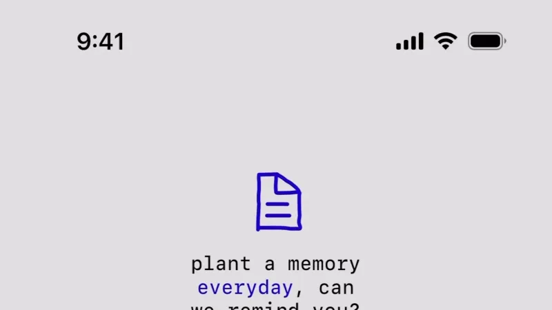 Permission — One Year, Productivity UI