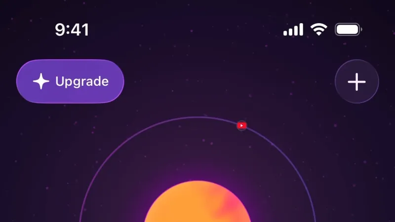 Tab Bar — Orbit, Education UI