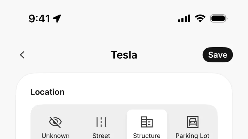 Segmented Control — Pangea Charging, Travel UI