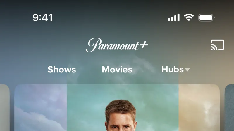 Button — Paramount+, Entertainment UI