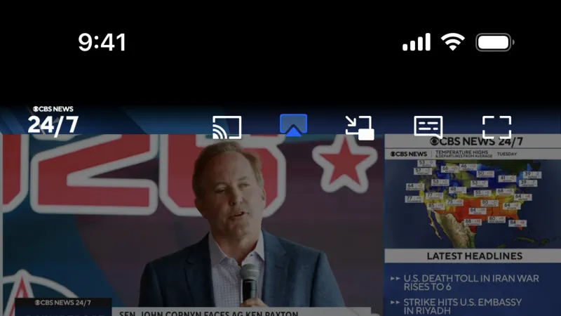 Video Player — Paramount+, Entertainment UI