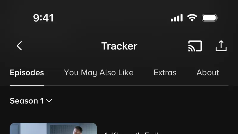 Tab — Paramount+, Entertainment UI