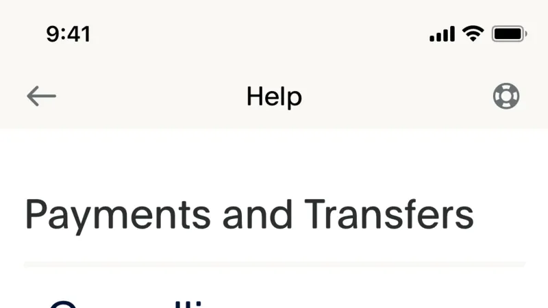 Help & Support — PayPal, Fintech UI