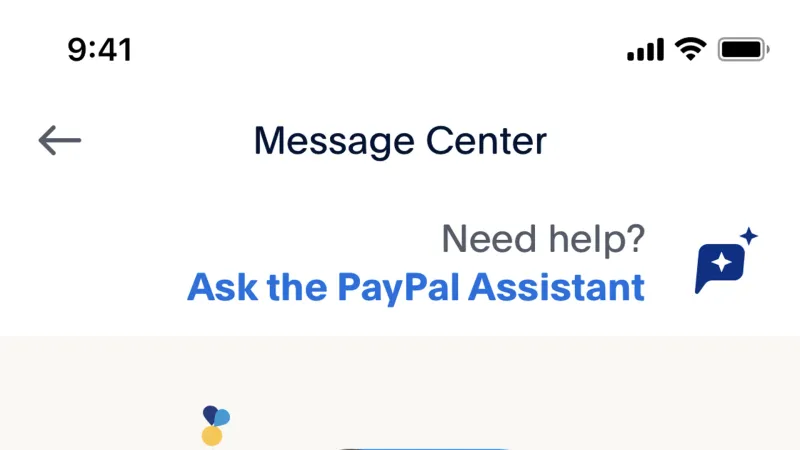 Emails & Messages — PayPal, Fintech UI