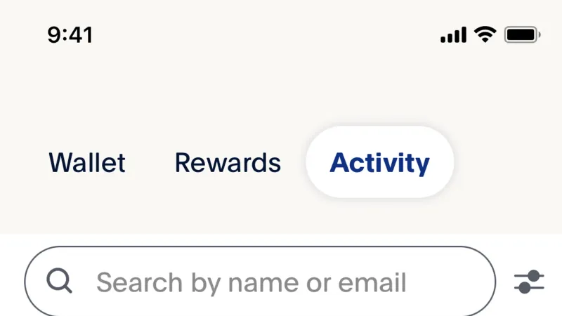 Empty State — PayPal, Fintech UI