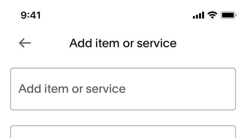 Add & Create — PayPal, Fintech UI
