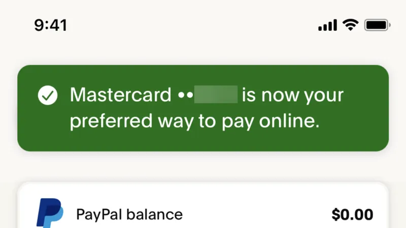 Toast — PayPal, Fintech UI