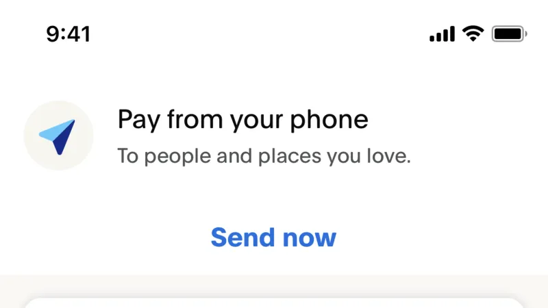 Home — PayPal, Fintech UI