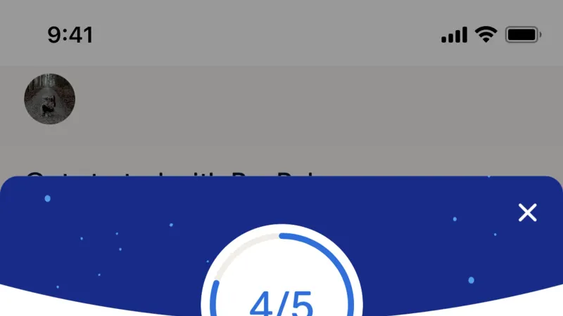 Progress Indicator — PayPal, Fintech UI